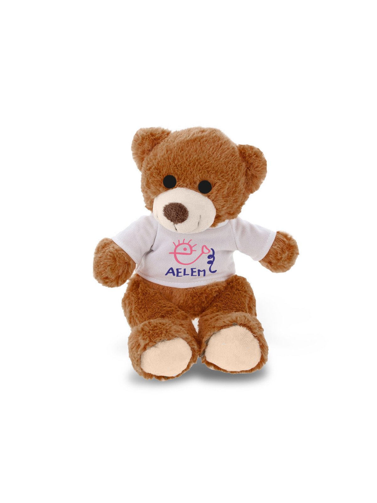 oso de peluche emilio de AELEM compra benéfica para apoyar a la Asociación Española de Lucha contra la Esclerosis Múltiple